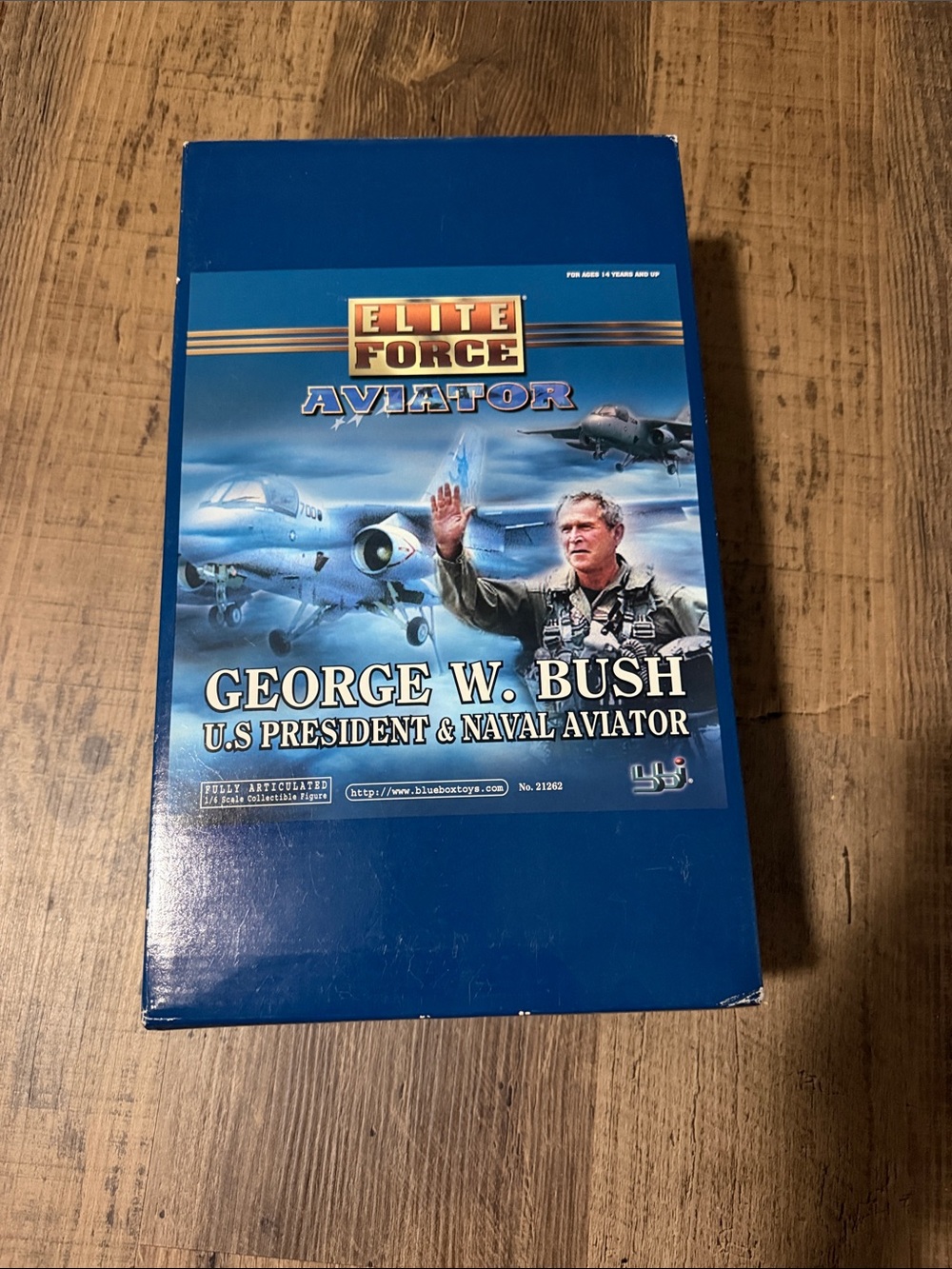 Elite Force Aviator George W. Bush Figure - Blue Box